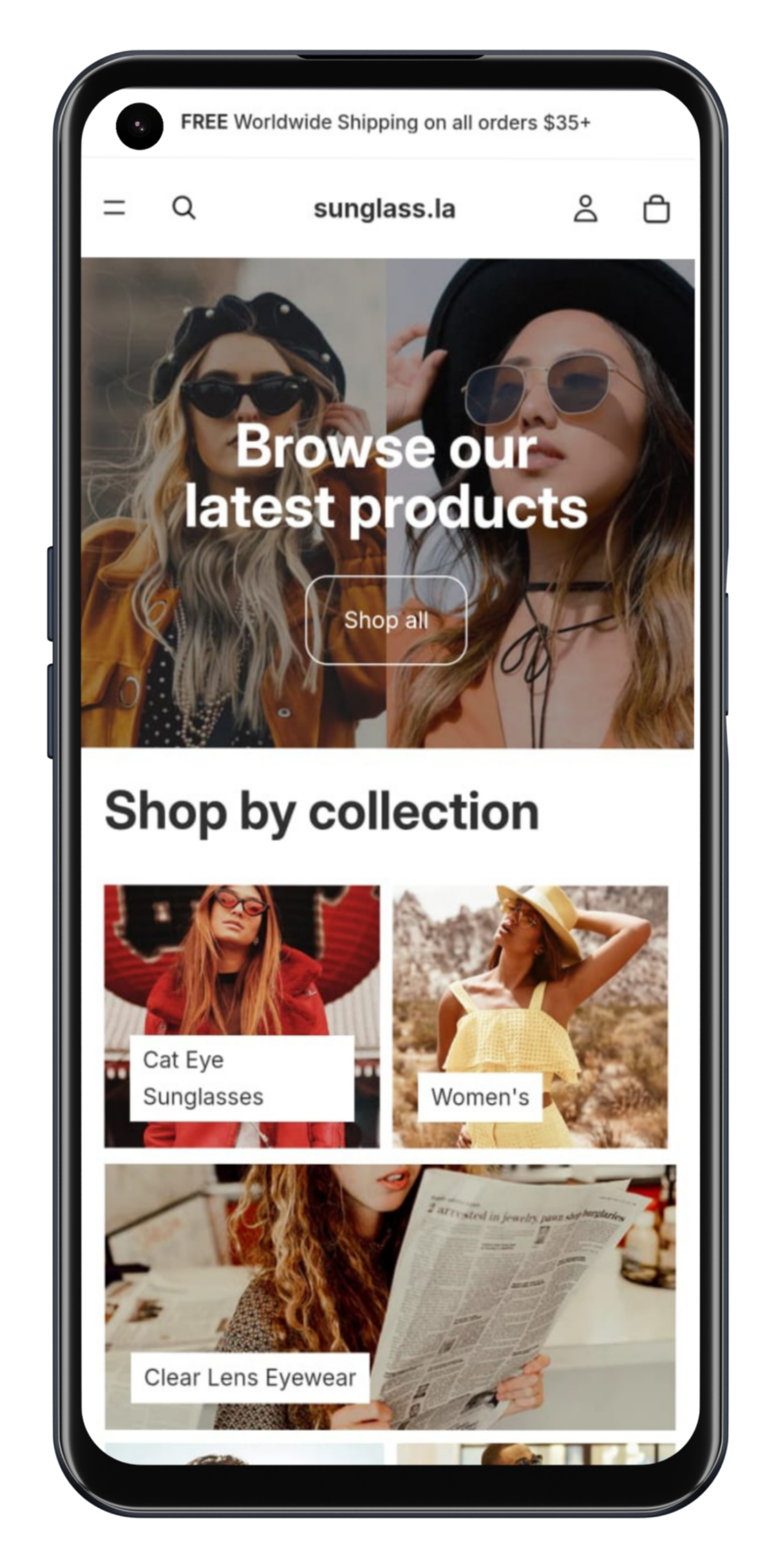Sunglass La Mobile